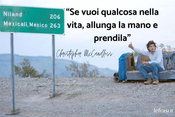 Frasi di Into the Wild - Nelle terre selvagge - La libertà e la bellezza sono troppo belle per lasciarsele sfuggire.