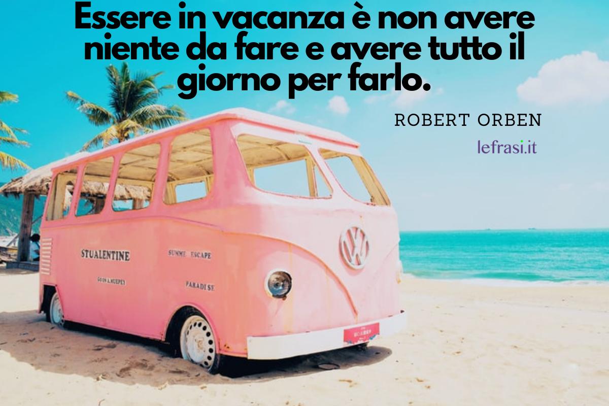 Frasi sulle vacanze