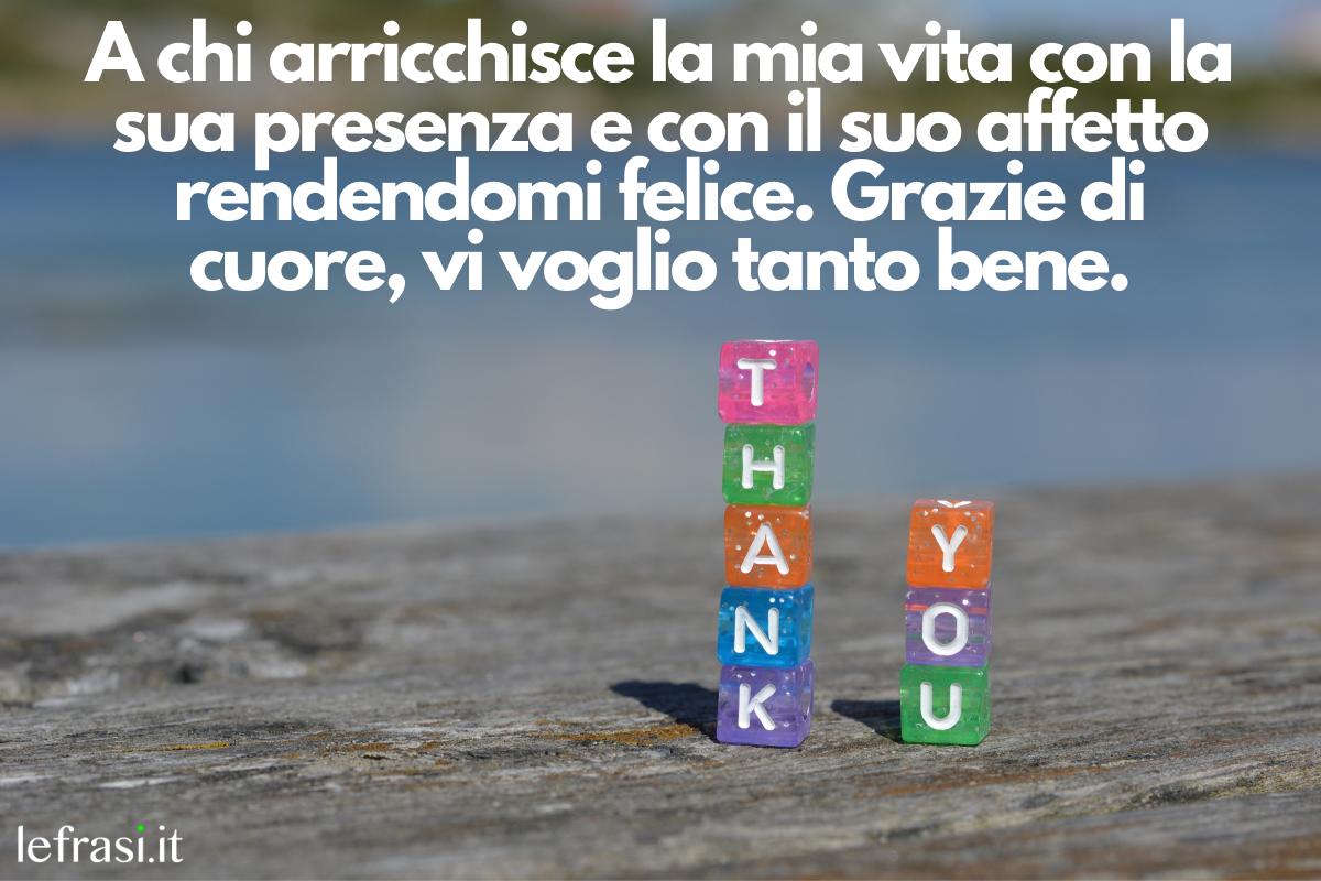 Frasi di Ringraziamento