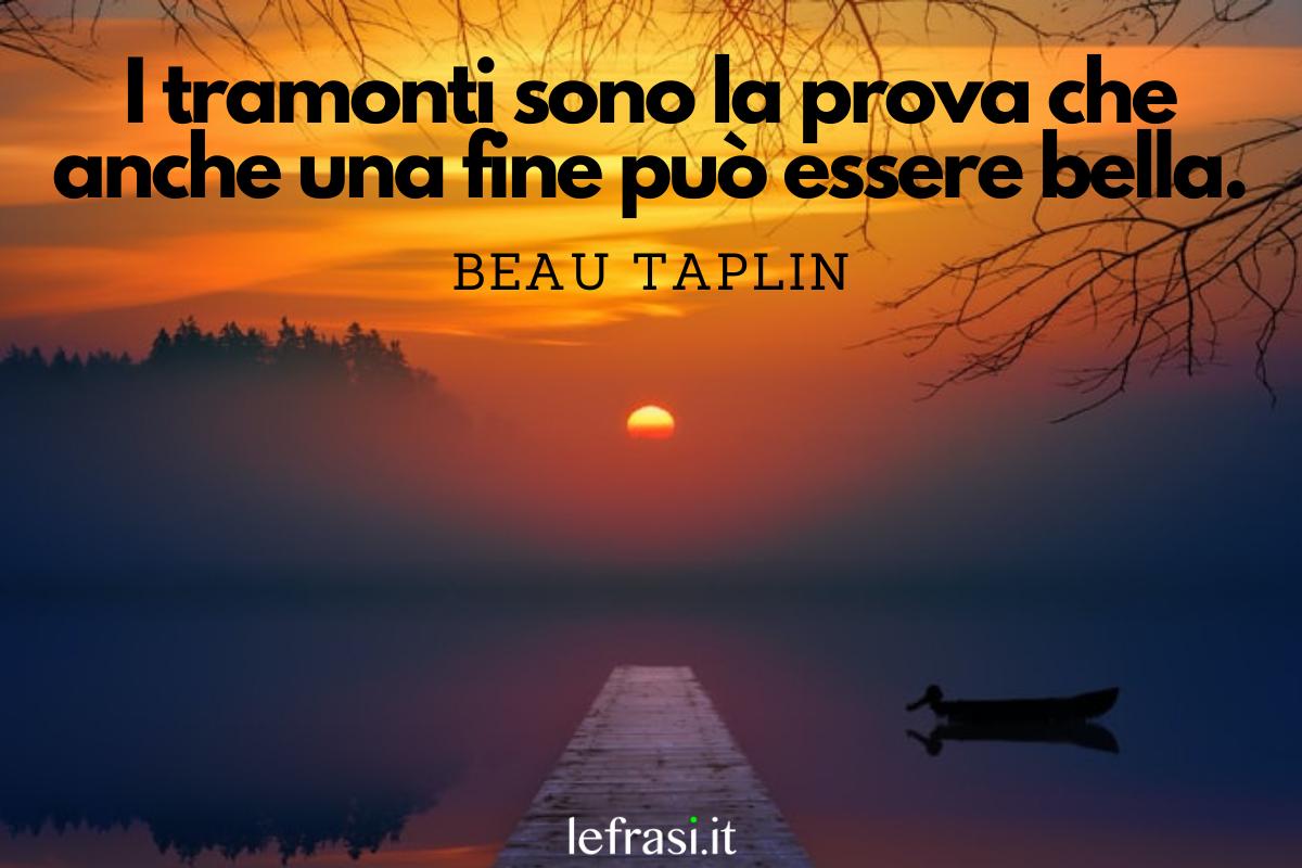 Frasi sul tramonto
