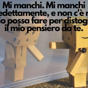 Frasi "Mi Manchi"