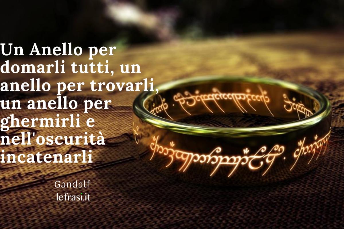 Frasi del Signore degli Anelli