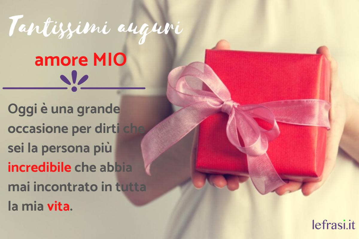 Cuscino Amore regalo personalizzato a te che sei sostanza dei giorni miei