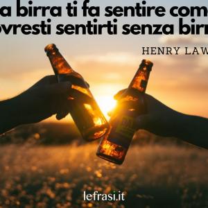 Frasi sulla birra