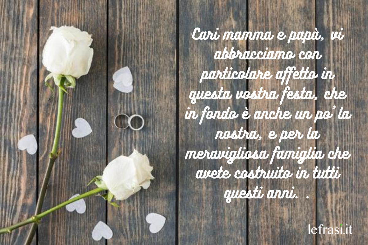 I migliori Auguri per le Nozze D'oro: Originali ed emozionanti