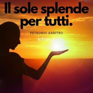 Frasi sul sole