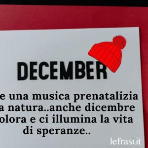 Frasi su dicembre