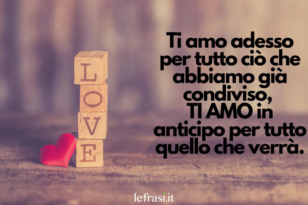 Frasi per dire Ti Amo