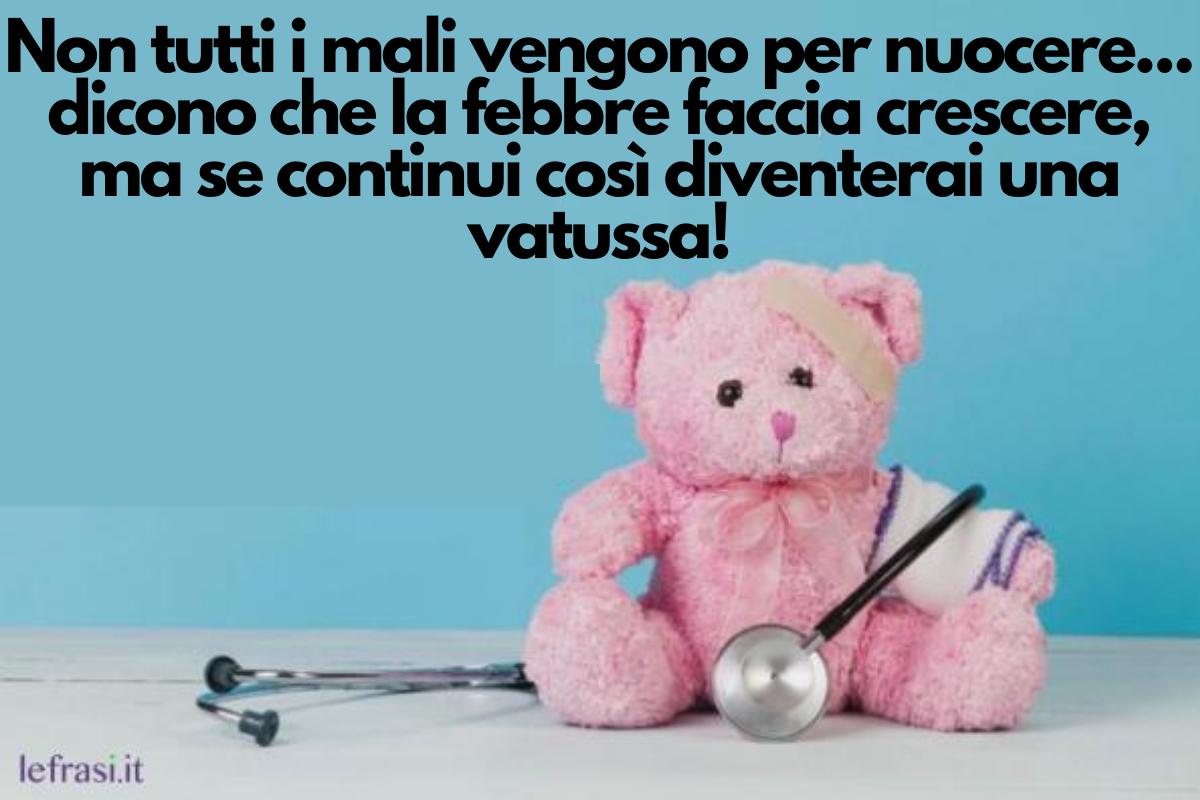 Frasi per augurare la pronta guarigione