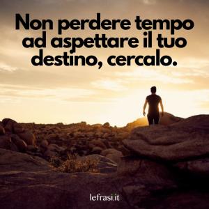 Frasi sul destino